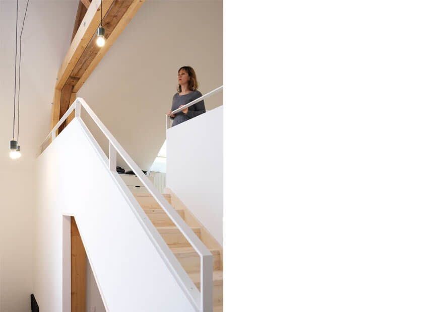 escalier bois maison