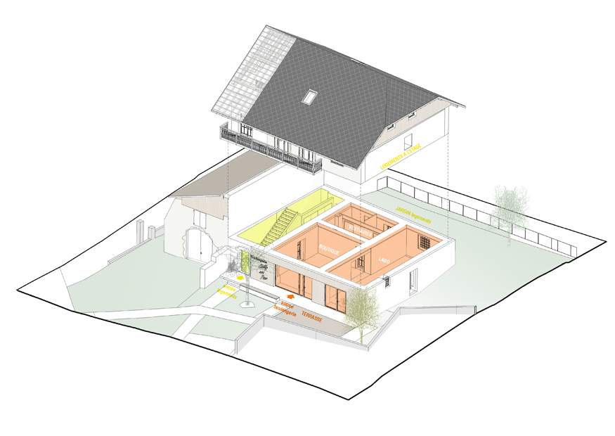 aménagement boulangerie et logements