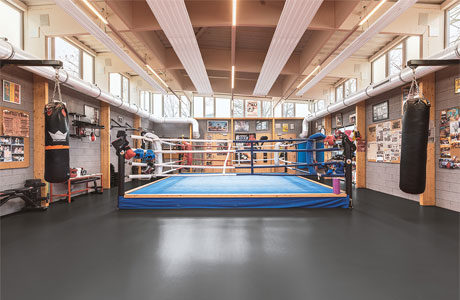 salle de boxe