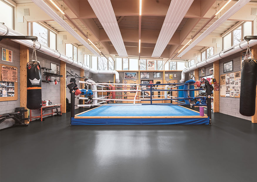 salle de boxe