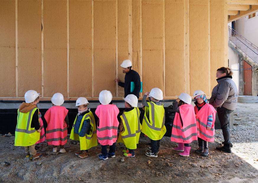 chantier école bois de chartreuse