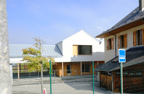 ecole bois batiment neuf