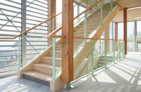 école hall ventilation naturelle