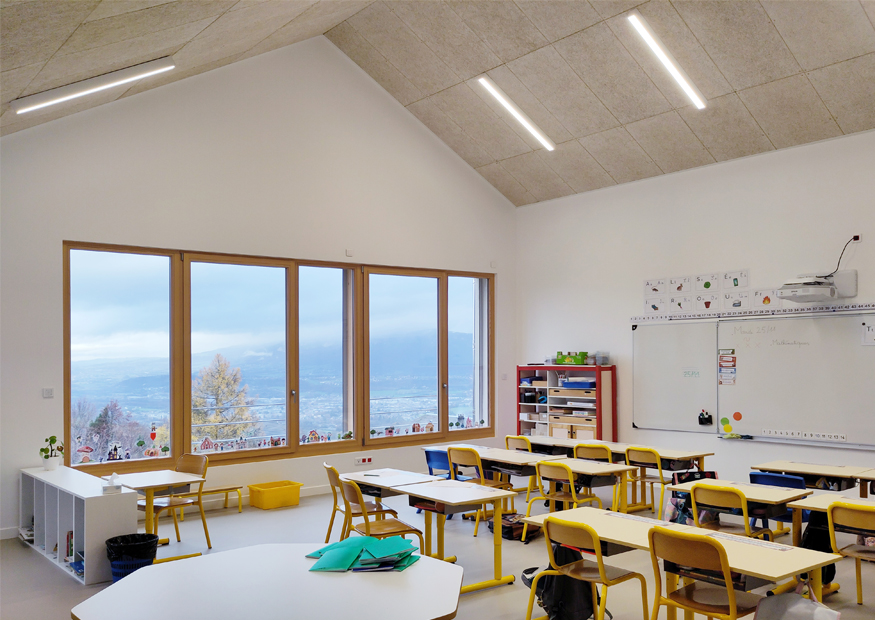 école neuve classe primaire