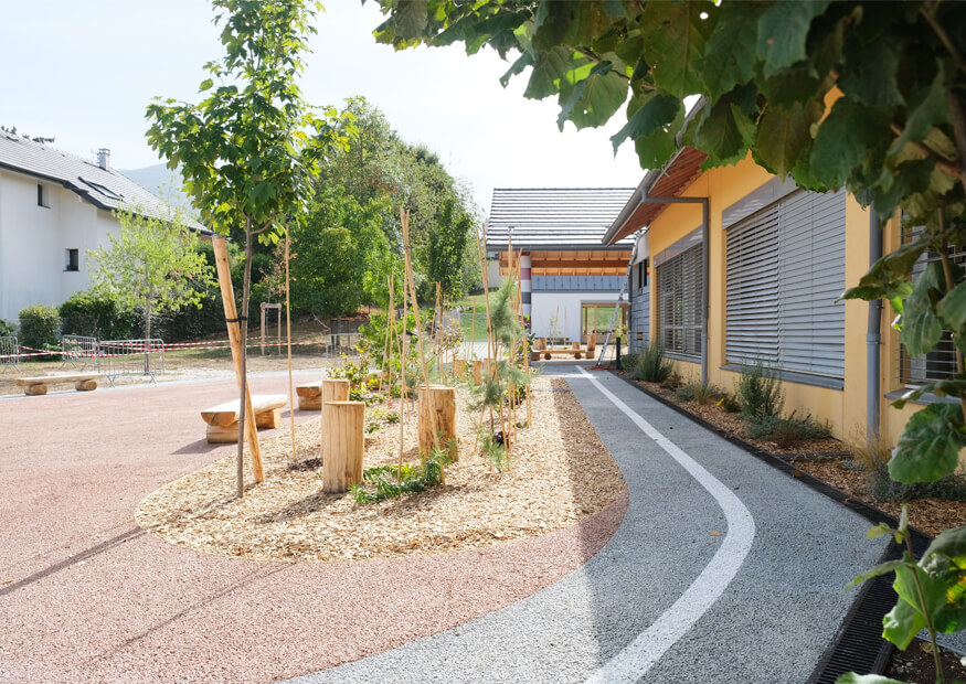 parcours vélo cour d'école