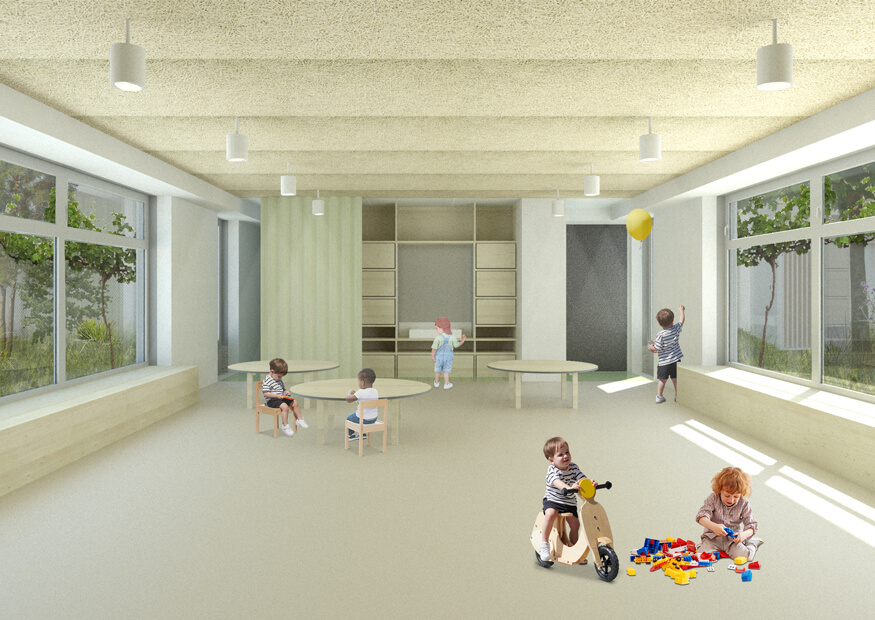 espace de jeux crèche